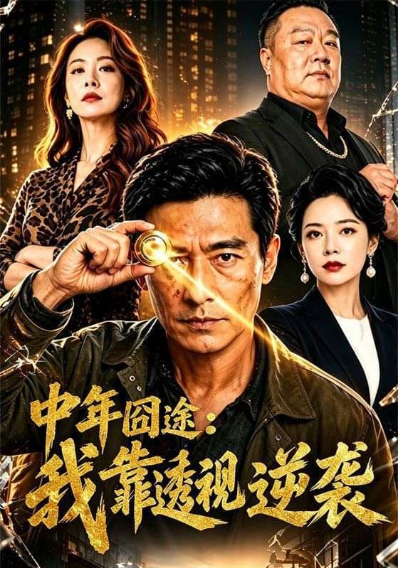 中年囧途：我靠透视逆袭海报