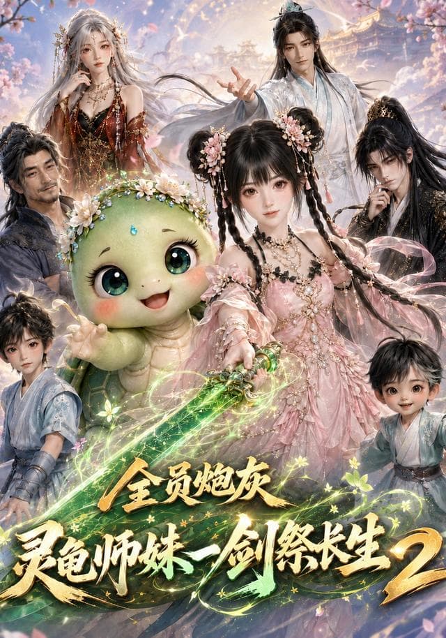 全员炮灰，灵龟师妹一剑祭长生第二季海报
