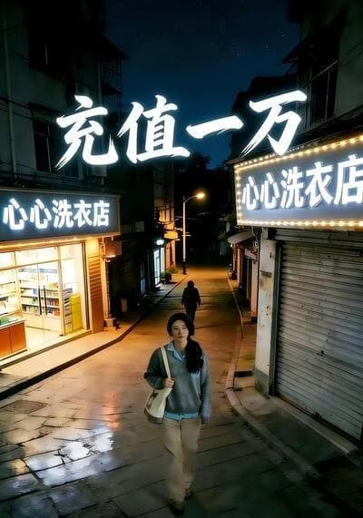 充值一万海报