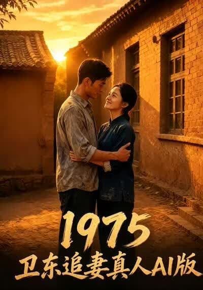 1975：卫东追妻真人AI版海报