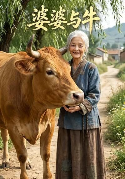 婆婆与牛海报